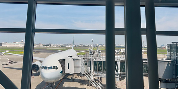 キャセイの飛行機